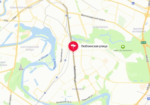 Акадо по адресу улица Люблинская